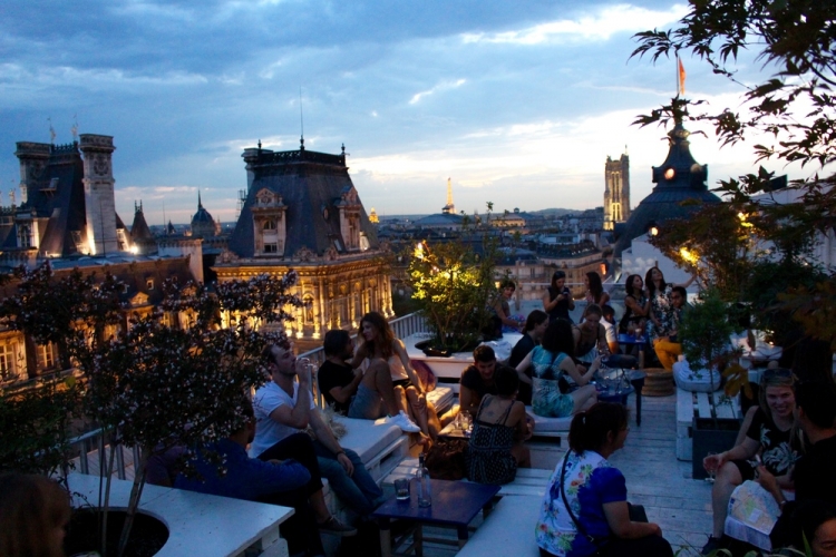 Parisian Heights Rooftop Views from Le Perchoir